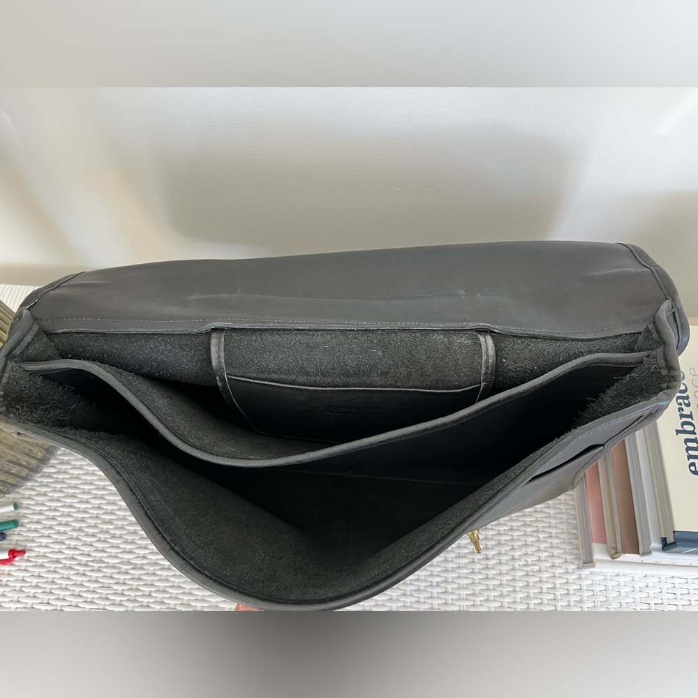 Vintage Coach Leather Top Handle Bag - Picture 6 of 7